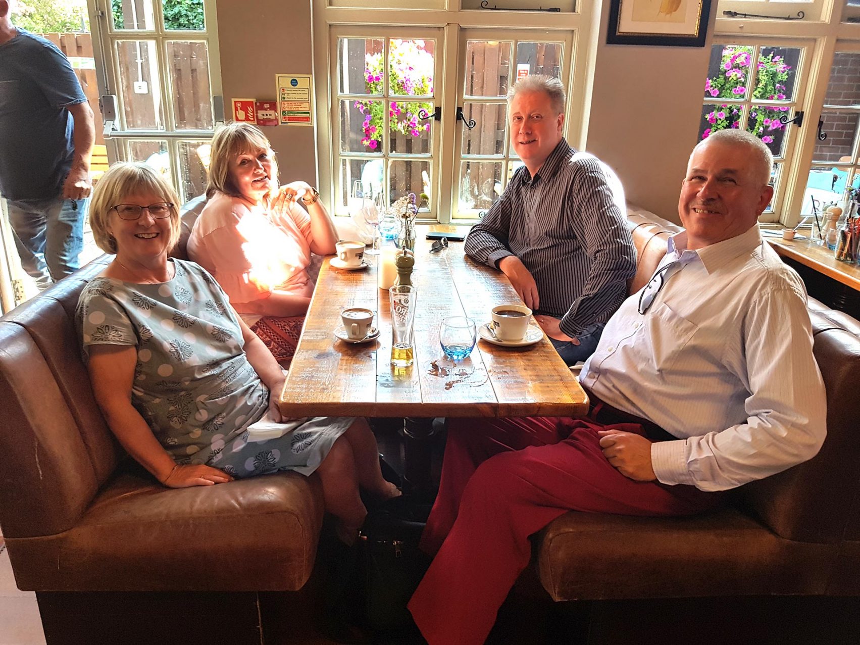 Pam and Mark's visit