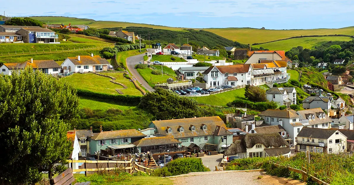 Hope Cove in South Devon.